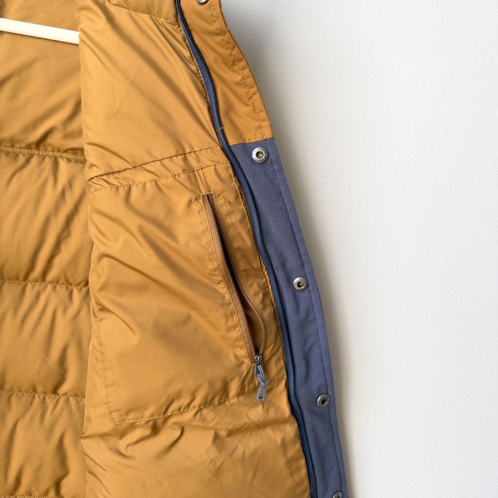 Eco Patagonia Bivy Puffer Hiking Camping Gorpcore Down Vest XL - Picture 6 of 8